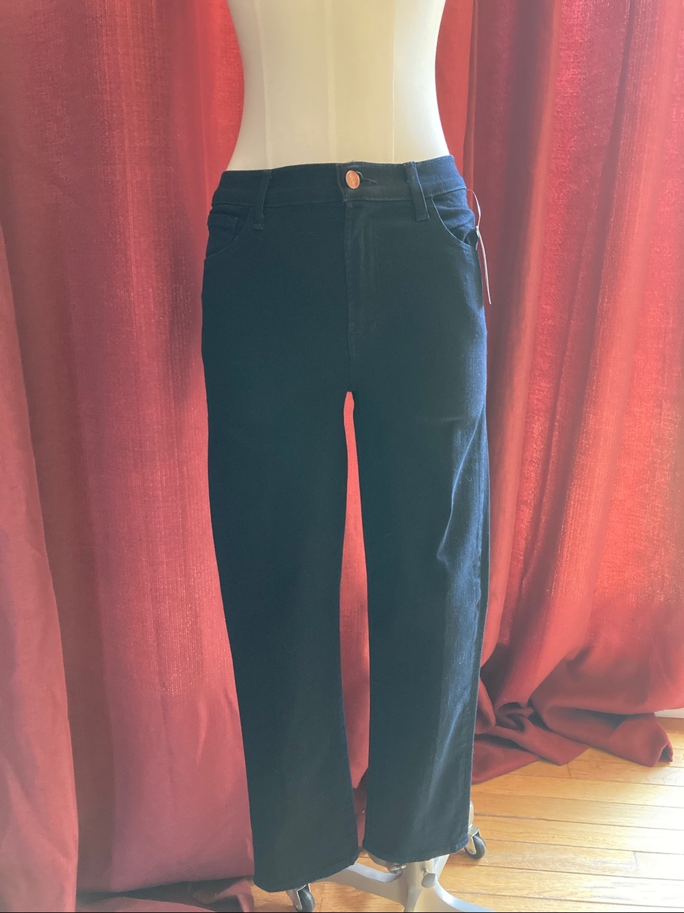 J Brand jeans, high rise, size 27, black, ruby high rise, NWT, MSRP $188